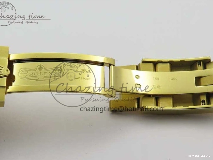 0209 ComfortFit YachtMaster II 2017 baselworld 116688 YG Blue Ceramic JF 1:1 Best Edition on YG Bracelet A 3063